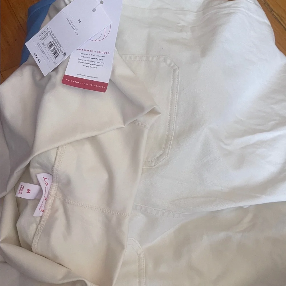 Over Belly High-Rise Wide Leg Maternity Pull-On
Pa Cream - Picture 6 of 6